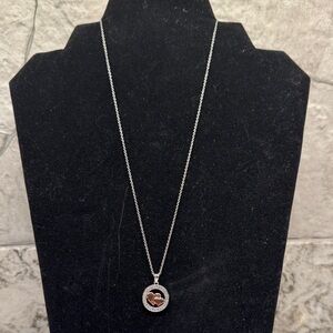 Silver Heart Pendant Necklace